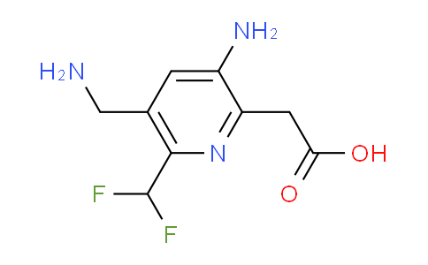 AM129579 | 1806799-26-7 | 3-Amino-5-(aminomethyl)-6-(difluoromethyl)pyridine-2-acetic acid