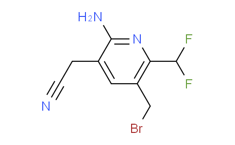 AM129581 | 1805375-60-3 | 2-Amino-5-(bromomethyl)-6-(difluoromethyl)pyridine-3-acetonitrile