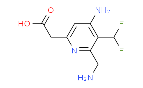 AM129582 | 1804458-84-1 | 4-Amino-2-(aminomethyl)-3-(difluoromethyl)pyridine-6-acetic acid