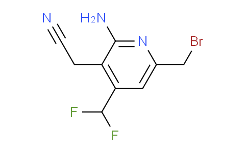 AM129584 | 1806799-93-8 | 2-Amino-6-(bromomethyl)-4-(difluoromethyl)pyridine-3-acetonitrile