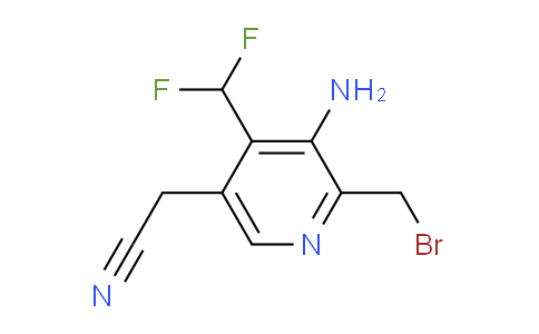 AM129585 | 1806800-37-2 | 3-Amino-2-(bromomethyl)-4-(difluoromethyl)pyridine-5-acetonitrile