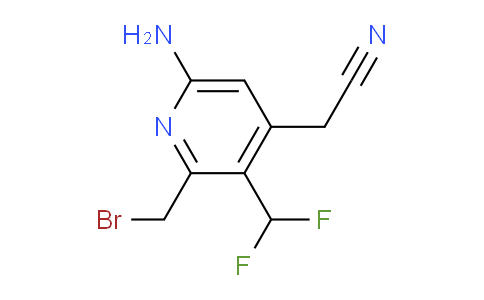 AM129589 | 1806822-02-5 | 6-Amino-2-(bromomethyl)-3-(difluoromethyl)pyridine-4-acetonitrile