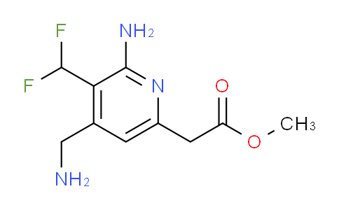 AM129597 | 1804722-52-8 | Methyl 2-amino-4-(aminomethyl)-3-(difluoromethyl)pyridine-6-acetate