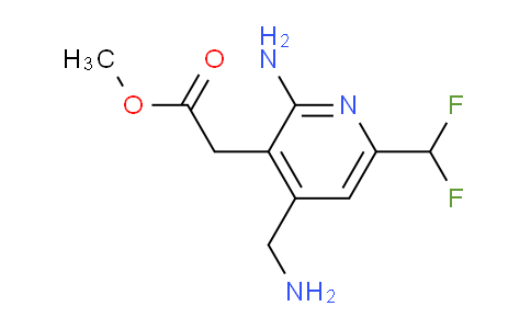 AM129600 | 1805154-58-8 | Methyl 2-amino-4-(aminomethyl)-6-(difluoromethyl)pyridine-3-acetate