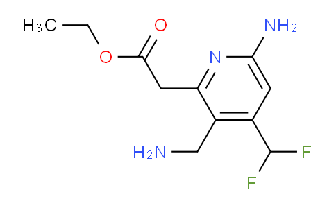 AM129601 | 1805387-10-3 | Ethyl 6-amino-3-(aminomethyl)-4-(difluoromethyl)pyridine-2-acetate