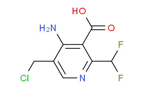 AM129604 | 1806818-75-6 | 4-Amino-5-(chloromethyl)-2-(difluoromethyl)pyridine-3-carboxylic acid