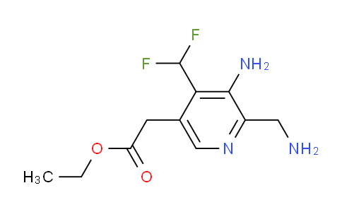 AM129605 | 1806002-34-5 | Ethyl 3-amino-2-(aminomethyl)-4-(difluoromethyl)pyridine-5-acetate