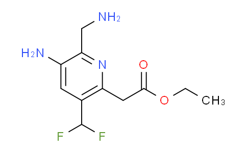 AM129607 | 1806799-91-6 | Ethyl 3-amino-2-(aminomethyl)-5-(difluoromethyl)pyridine-6-acetate