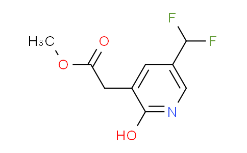Methyl 5-(difluoromethyl)-2-hydroxypyridine-3-acetate