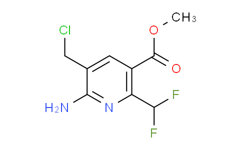 AM129615 | 1805447-86-2 | Methyl 2-amino-3-(chloromethyl)-6-(difluoromethyl)pyridine-5-carboxylate