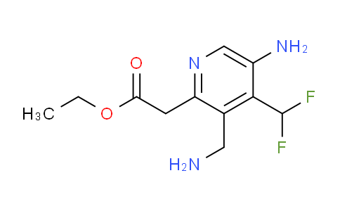 AM129619 | 1806002-49-2 | Ethyl 5-amino-3-(aminomethyl)-4-(difluoromethyl)pyridine-2-acetate