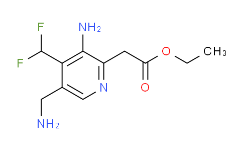 AM129625 | 1806829-41-3 | Ethyl 3-amino-5-(aminomethyl)-4-(difluoromethyl)pyridine-2-acetate