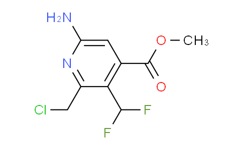 AM129626 | 1806015-85-9 | Methyl 6-amino-2-(chloromethyl)-3-(difluoromethyl)pyridine-4-carboxylate
