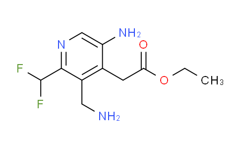 AM129627 | 1804459-80-0 | Ethyl 5-amino-3-(aminomethyl)-2-(difluoromethyl)pyridine-4-acetate