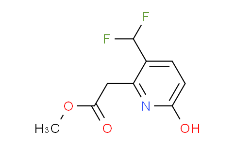 Methyl 3-(difluoromethyl)-6-hydroxypyridine-2-acetate