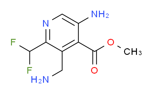 AM129636 | 1805386-52-0 | Methyl 5-amino-3-(aminomethyl)-2-(difluoromethyl)pyridine-4-carboxylate