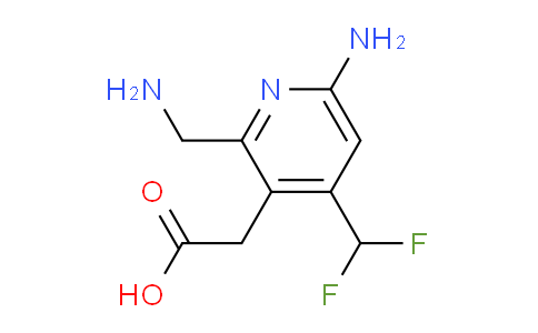 AM129637 | 1805154-06-6 | 6-Amino-2-(aminomethyl)-4-(difluoromethyl)pyridine-3-acetic acid