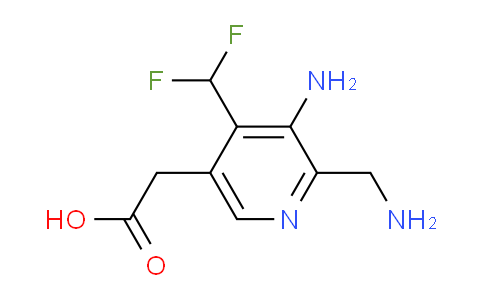 AM129639 | 1805232-61-4 | 3-Amino-2-(aminomethyl)-4-(difluoromethyl)pyridine-5-acetic acid