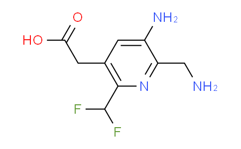 AM129640 | 1806799-24-5 | 3-Amino-2-(aminomethyl)-6-(difluoromethyl)pyridine-5-acetic acid