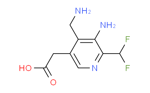 AM129646 | 1805232-73-8 | 3-Amino-4-(aminomethyl)-2-(difluoromethyl)pyridine-5-acetic acid