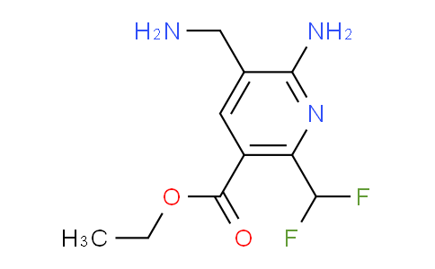 AM129652 | 1806887-47-7 | Ethyl 2-amino-3-(aminomethyl)-6-(difluoromethyl)pyridine-5-carboxylate