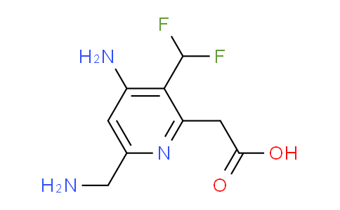 AM129653 | 1806009-13-1 | 4-Amino-6-(aminomethyl)-3-(difluoromethyl)pyridine-2-acetic acid