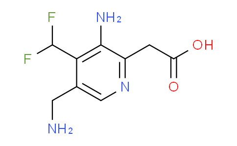 AM129654 | 1804458-77-2 | 3-Amino-5-(aminomethyl)-4-(difluoromethyl)pyridine-2-acetic acid