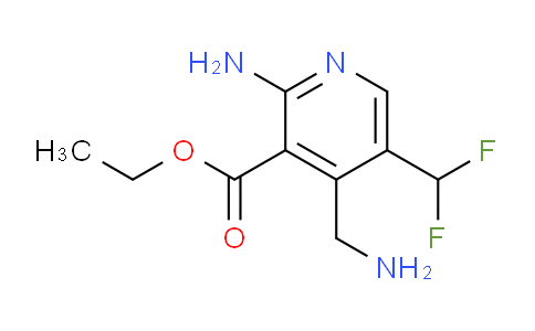 AM129655 | 1805386-58-6 | Ethyl 2-amino-4-(aminomethyl)-5-(difluoromethyl)pyridine-3-carboxylate