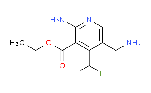 AM129660 | 1803687-07-1 | Ethyl 2-amino-5-(aminomethyl)-4-(difluoromethyl)pyridine-3-carboxylate