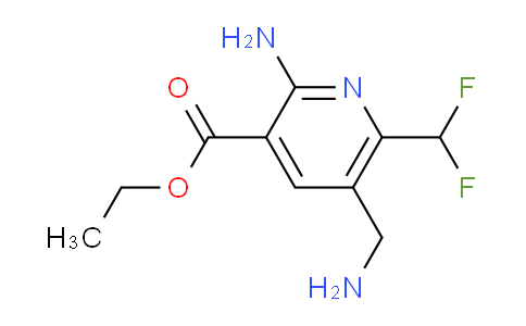 AM129662 | 1806799-59-6 | Ethyl 2-amino-5-(aminomethyl)-6-(difluoromethyl)pyridine-3-carboxylate