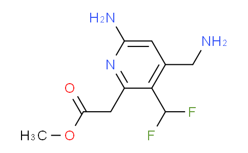 AM129672 | 1806009-75-5 | Methyl 6-amino-4-(aminomethyl)-3-(difluoromethyl)pyridine-2-acetate