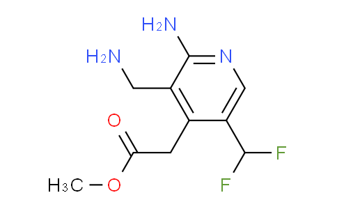 AM129678 | 1806887-97-7 | Methyl 2-amino-3-(aminomethyl)-5-(difluoromethyl)pyridine-4-acetate