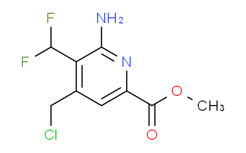 AM129681 | 1806840-34-5 | Methyl 2-amino-4-(chloromethyl)-3-(difluoromethyl)pyridine-6-carboxylate