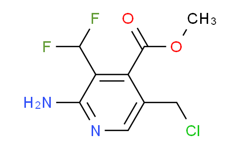 AM129683 | 1804722-87-9 | Methyl 2-amino-5-(chloromethyl)-3-(difluoromethyl)pyridine-4-carboxylate