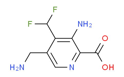 AM129684 | 1805386-40-6 | 3-Amino-5-(aminomethyl)-4-(difluoromethyl)pyridine-2-carboxylic acid