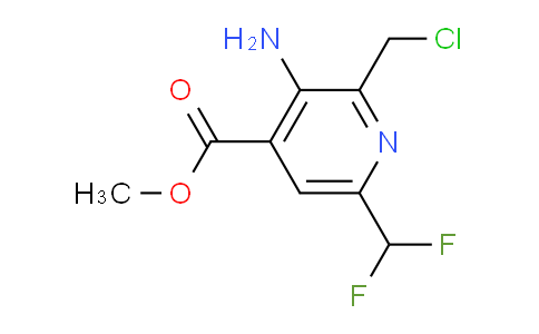 AM129685 | 1804462-91-6 | Methyl 3-amino-2-(chloromethyl)-6-(difluoromethyl)pyridine-4-carboxylate