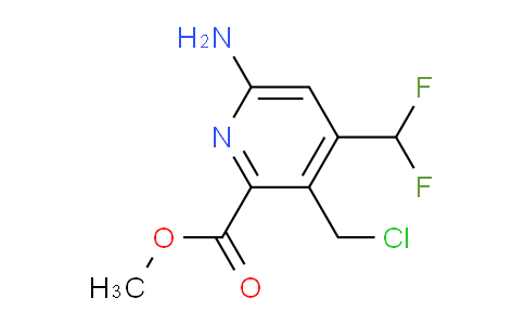 AM129686 | 1806818-99-4 | Methyl 6-amino-3-(chloromethyl)-4-(difluoromethyl)pyridine-2-carboxylate