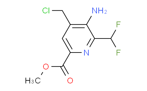 AM129688 | 1805359-10-7 | Methyl 3-amino-4-(chloromethyl)-2-(difluoromethyl)pyridine-6-carboxylate