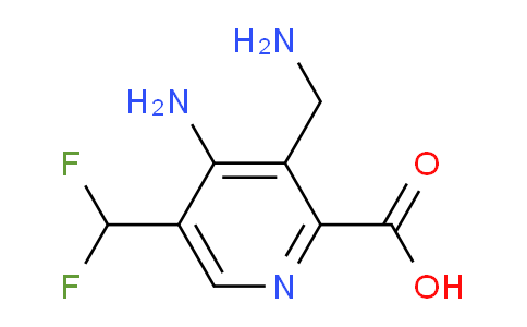 AM129691 | 1805230-82-3 | 4-Amino-3-(aminomethyl)-5-(difluoromethyl)pyridine-2-carboxylic acid