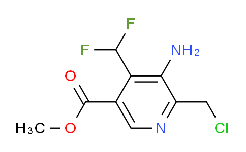 Methyl 3-amino-2-(chloromethyl)-4-(difluoromethyl)pyridine-5-carboxylate