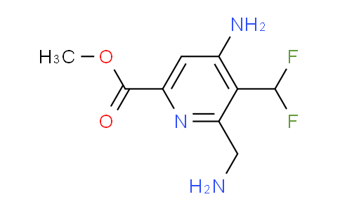 Methyl 4-amino-2-(aminomethyl)-3-(difluoromethyl)pyridine-6-carboxylate