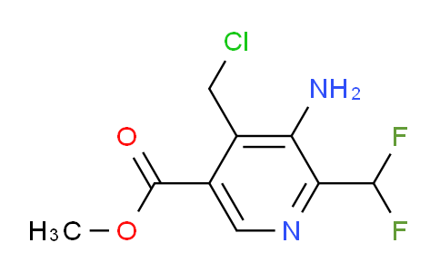 AM129700 | 1805441-65-9 | Methyl 3-amino-4-(chloromethyl)-2-(difluoromethyl)pyridine-5-carboxylate