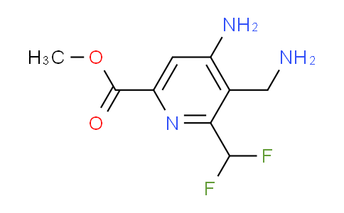 AM129701 | 1805337-19-2 | Methyl 4-amino-3-(aminomethyl)-2-(difluoromethyl)pyridine-6-carboxylate