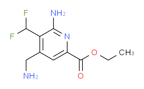 AM129710 | 1806820-15-4 | Ethyl 2-amino-4-(aminomethyl)-3-(difluoromethyl)pyridine-6-carboxylate