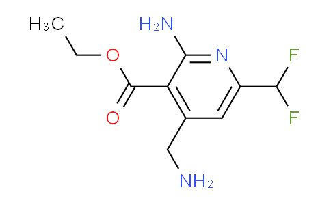 AM129711 | 1806799-54-1 | Ethyl 2-amino-4-(aminomethyl)-6-(difluoromethyl)pyridine-3-carboxylate