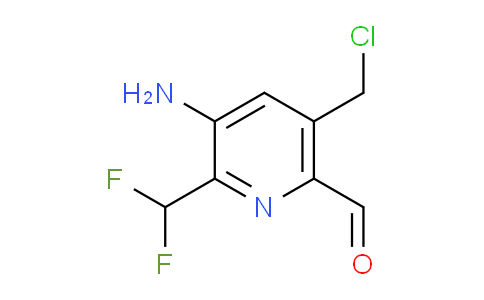 AM129712 | 1806818-14-3 | 3-Amino-5-(chloromethyl)-2-(difluoromethyl)pyridine-6-carboxaldehyde