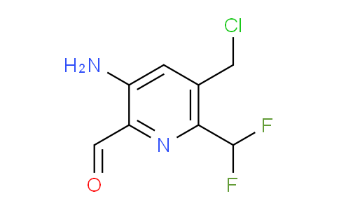 AM129713 | 1805447-17-9 | 3-Amino-5-(chloromethyl)-6-(difluoromethyl)pyridine-2-carboxaldehyde