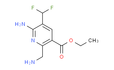AM129715 | 1806887-54-6 | Ethyl 2-amino-6-(aminomethyl)-3-(difluoromethyl)pyridine-5-carboxylate