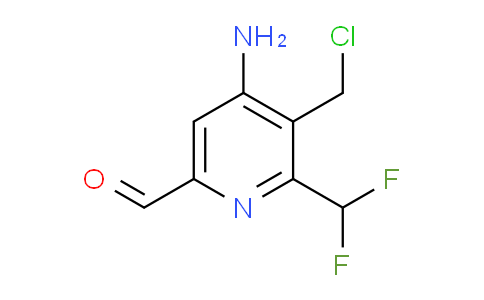 AM129721 | 1805013-66-4 | 4-Amino-3-(chloromethyl)-2-(difluoromethyl)pyridine-6-carboxaldehyde