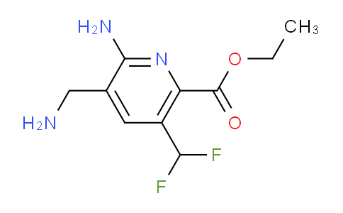 AM129723 | 1805337-35-2 | Ethyl 2-amino-3-(aminomethyl)-5-(difluoromethyl)pyridine-6-carboxylate